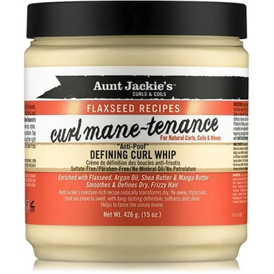 Aunt Jackie's Flaxseed Curl Mane-tenance Defining Curl Whip 426 g