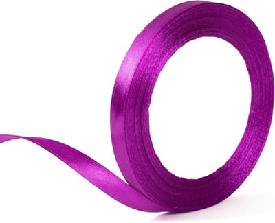 Donkerpaars Cadeaulint van 10mm - 22m voor Halloween, Bruiloften, en Creatieve Decoraties