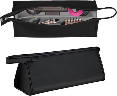 Draagbare Waterdichte Organizer Tas voor Haarstyler en Föhn, 34.5x16.5x12.5cm, Ideaal voor Reizen en Opbergen van Stylingtools