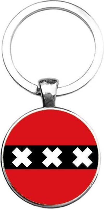 Akyol - Amsterdam Sleutelhanger - Amsterdam - de Amsterdammers - Amsterdam - 2,5 x 2,5 CM