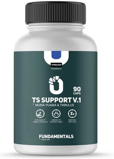 Fundamentals Tribulus & Muira Puama - TS Support V1 - Zink - Vitamine E - Libido verhogend - Mannen - 90 Caps - Voedingssupplement