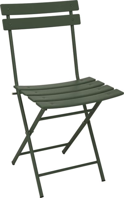 Klapstoel Bistro - Tuinstoel Metaal - Ontspannend Buiten - Mozaïek Decoratie - 80 cm - Groen
