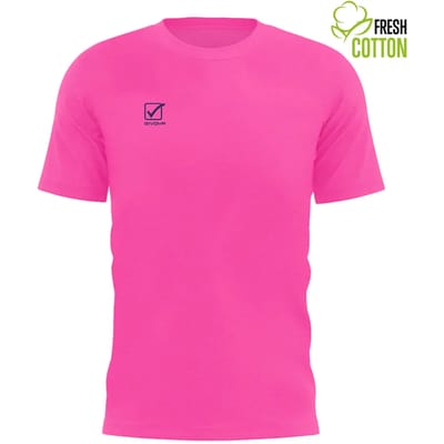 T-shirt Givova Cotone Fuchsia Roze - M