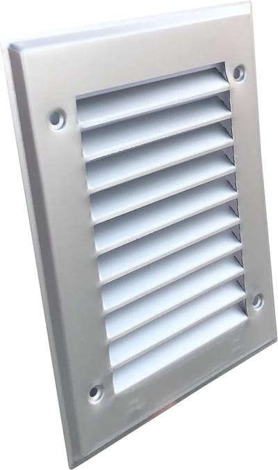 Ventilatierooster Aluminium 150x200 mm met Inbuitseizoen Bescherming