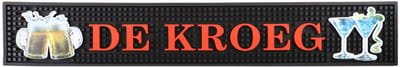 Bar runner de kroeg - Antislip - Barmat - Bar accessoires - Mancave decoratie - Bar decoratie - Barrunner - Mancave - Bar mat - 60 x 15cm