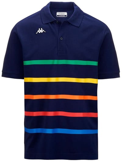 Kappa Feystripe T-shirt Met Korte Mouwen Veelkleurig M Man
