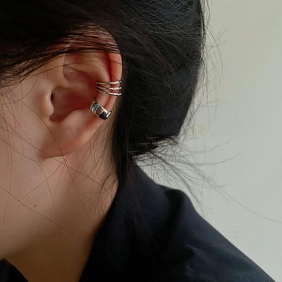 Boheemse Kristal Strass Oor Cuff Wrap Stud Clip Oorbellen Zonder Piercing Voor Vrouwen Meisje Trendy Oorbellen Sieraden Bijoux brown
