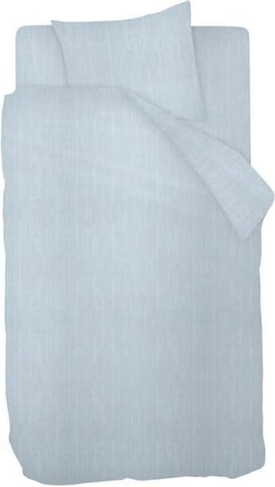 Snoozing Brigitte - Dekbedovertrek - Eenpersoons - 140x200/220 cm + 1 kussensloop 60x70 cm - Blue