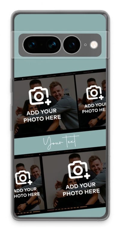 Gepersonaliseerd - Case Company® - Hoesje geschikt voor Google Pixel 7 Pro hoesje - Filmrol N°2 - Soft Cover Telefoonhoesje - Bescherming aan alle Kanten en Schermrand
