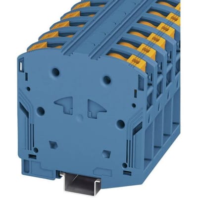 Phoenix Contact 3260051 Hoogstroomklem 20 mm Veerklem Blauw 10 stuk(s)