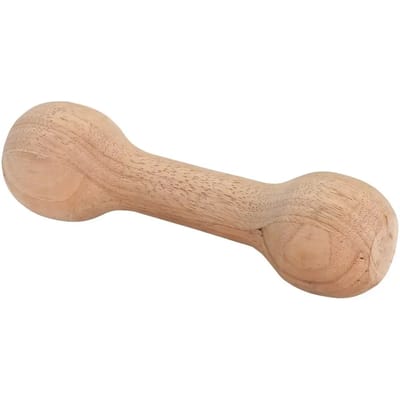 Rond houten speelgoed voor honden Kerbl