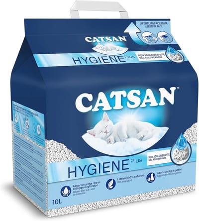 Niet-klonterende kattenbakvulling 10L, 4 stuks - Hygiënische oplossing voor katten