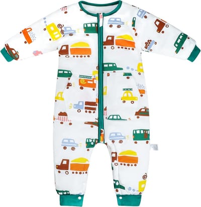 Babyslaapzak met Poten 2.5 Tog Pyjama Slaapzak Lange Mouwen Unisex