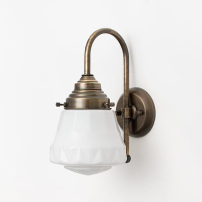 Wandlamp Bold Meander Brons - Art Deco Trade