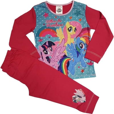 My Little Pony Pyjama - Maat 98 - Follow the Rainbow - MLP - Meisjespyjama