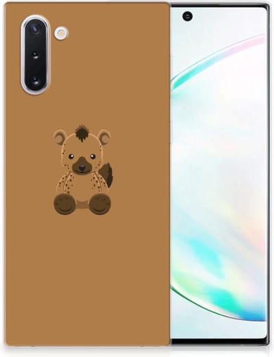 Samsung Galaxy Note 10 Telefoonhoesje met Naam Baby Hyena