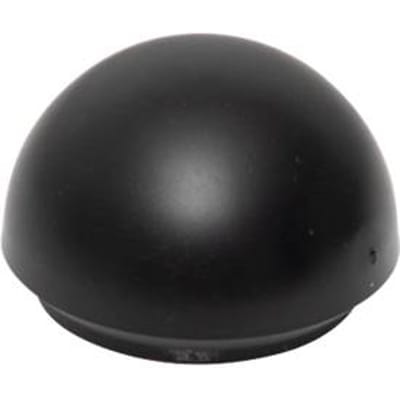MAULmagneet MAULpro Recycling, halve bol, kleefkracht tot 0,6 kg, Ø 30 x H 20 mm, 85% gerecycled kunststof gecoat, zwart, 10 stuks