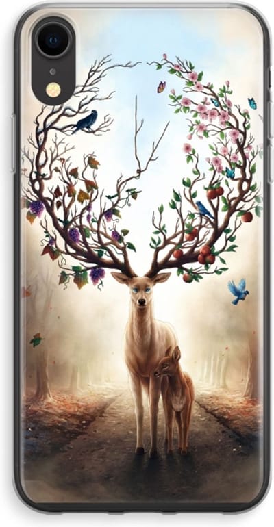 Case Company® - Hoesje geschikt voor iPhone XR hoesje - Seasons Change - Soft Cover Telefoonhoesje - Bescherming aan alle Kanten en Schermrand