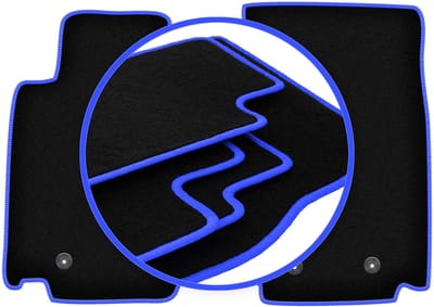 CARLUX-BLUE automatten voor: Nissan 370Z coupé, roadster (2009-2020)