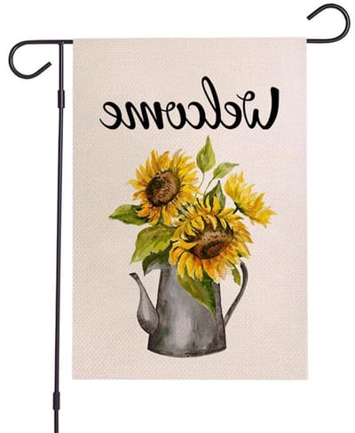 Zonnebloem Tuin Vlag - Decoratieve Huisvlag - Tuin Decoratie - Dubbelzijdig Ontwerp - 30 x 45 cm - Multicolor