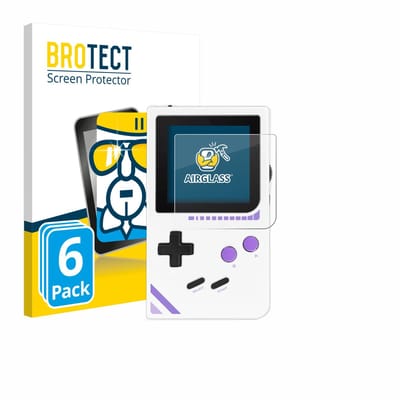 Screenprotector 6 Stuks voor Modretro Chromatic Beschermglas transparant