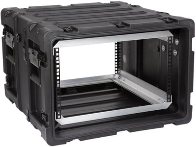 SKB - 3RS Series - 6U Niet-Verwijderbare Shock Rack - Zwart - 20-inch diep