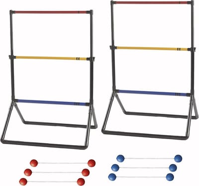 Ladderbal Set - Buiten Spel - Familie Plezier - Duurzame PVC Constructie - Officieel Formaat - Meerdere Kleuren