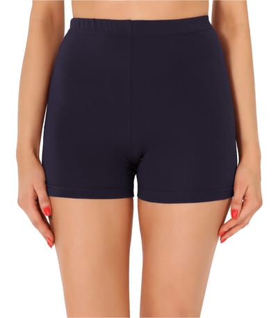 Merry Style MS-MS10-358-LE Dames Leggings - Sport - Vrijetijdsbroek - Kort - Katoen - Sporbroek - Yogabroek - Marine - XS