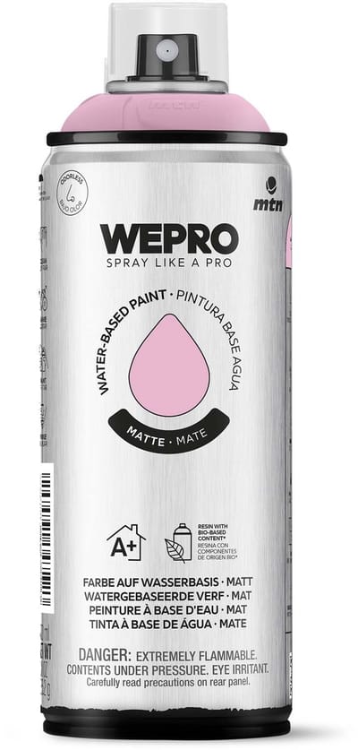 Spuitbus Roze Sakaura Mat MTN WEPRO WATER-BASED PAINT 400ML