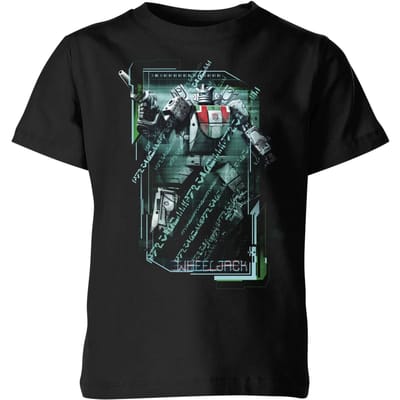 Transformers Wheeljack Tech Kids' T-Shirt - Zwart - 98/104 (3-4 jaar)