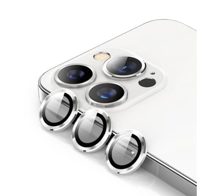 Solidenz Camera Lens Protector - Geschikt voor Apple iPhone 13 Pro / 13 Pro Max - Zilver
