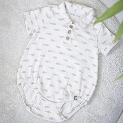 Baby's Only Rompertje - Fin - Beige - Maat 68