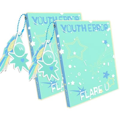 FLARE U – 1e Mini Album YOUTH ERROR (Dagboek Ver.) 2pcs