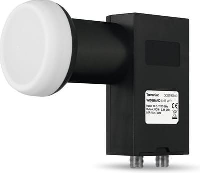Technisat Wideband LNB Zwart/Wit