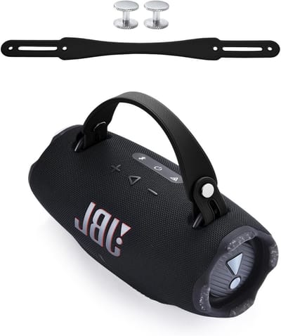 Draagriem voor Draagbare Bluetooth Speakers - Verstelbare Handgreep en Accessoires voor JBL Xtreme 5/4/3/2 - Zwart, Comfortabel en Duurzaam