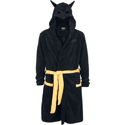 Batman Badjas - S-M tot XXL-3XL - voor Mannen - zwart-geel