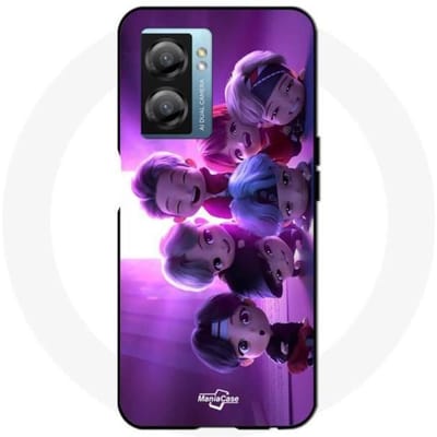 Coque Oppo A77 5G bts groupe animation kpop