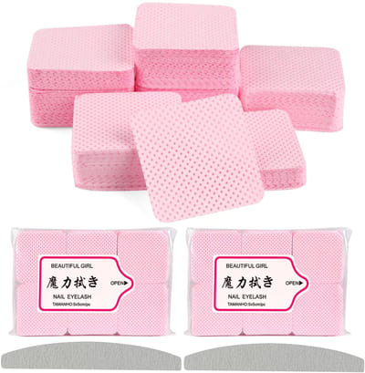 Cosensi - Nail Cell Capsules - Lint-Free Wipes - 900 Stuks - Nagelverzorging - Nagelbestanden - Ideaal voor Gel Nagels
