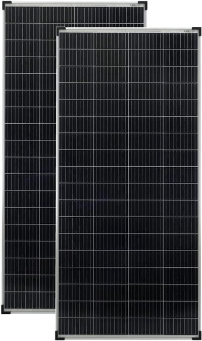 Zonnepaneel - Energiepaneel - Energie Opwekken - Monokristallijn A-klasse - 151 x 67 cm - Zwart