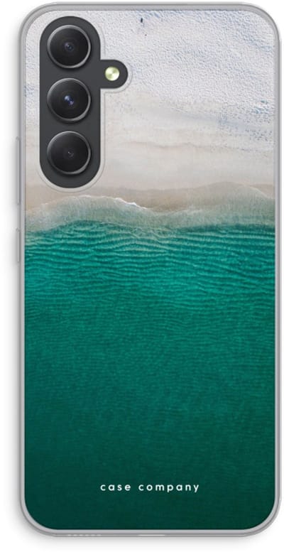 Case Company® - Hoesje geschikt voor Samsung Galaxy A54 hoesje - Stranded - Soft Cover Telefoonhoesje - Bescherming aan alle Kanten en Schermrand
