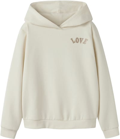 NAME IT - NKFKALI LS SH BOXY SWE WH BRU PS NOOS - Meisjes - Sweaters