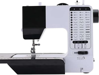 Borduurmachine Met Steken - Naaimachine Multifunctioneel - Ambachtelijk Naaiwerk - Horizontale Haakstructuur - 2.5mm Naaidikte