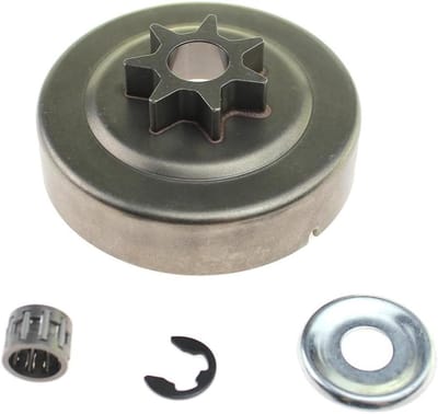 Koppeling Ketting Tandwiel - Kettingzaag Onderdeel - Kettingzaag Onderhoud - Met Spur Naaldkooi - 0.3 inch Pitch - Metaal