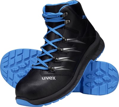 Uvex 2 Trend-laarzen S2 69358 Blauw, Zwart (69358)