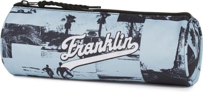 Etui Franklin & Marshall Girls blauw 8x23x8 cm