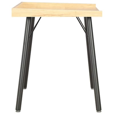 vidaXL - Bureau - 90x50x79 - cm - eikenkleurig