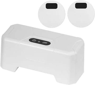 WC Spoelknop Sensor - Automatische Knop - Hygiënisch Toiletgebruik - Oplaadbare Batterij - 17 x 9 x 7 cm - Wit