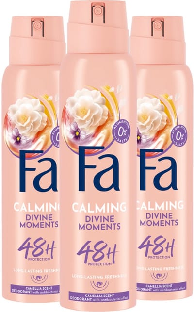 Fa - Deodorant Spray Divine Moments - 3 x 150 ml - Voordeelverpakking