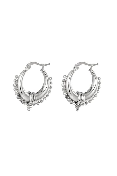 Yehwang Oorbellen Saraswati - Stainless Steel - Sint cadeau - Kerst cadeau
