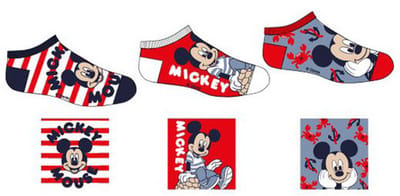 Disney Mickey kindersokken die niet opdagen 31/34